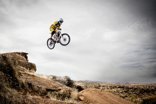 foto mountainbiker