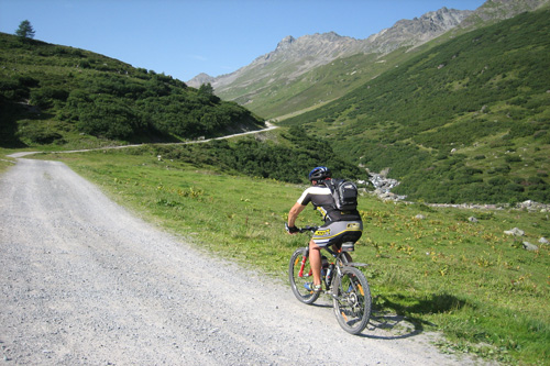 foto mountainbiker