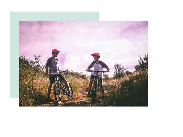 Foto Mountainbiker